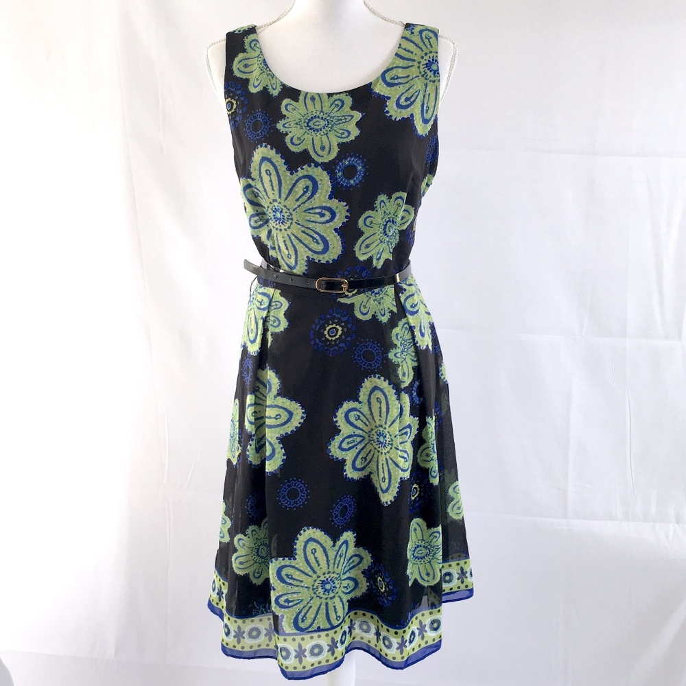 Studio 1 Flared  Floral Dress